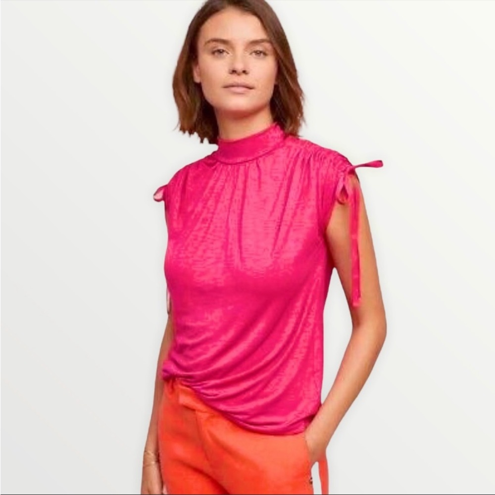 NWOT 💗 Anthropologie Kali Mock neck top
